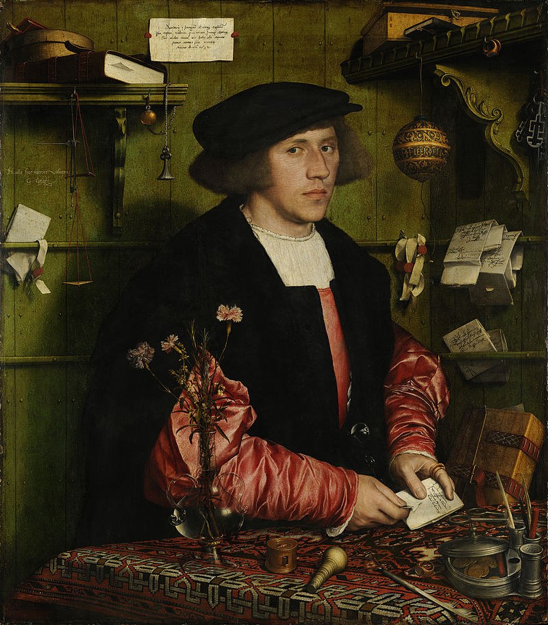 2 Portrait of Georg Gisze