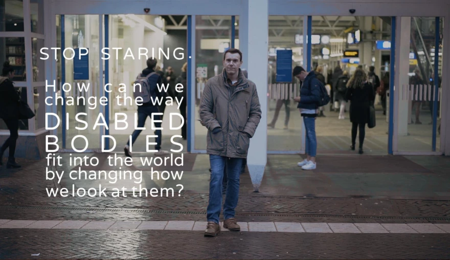 LUCAS Explains #8: Stop Staring. How can we change the way disabled bodies fit into the world by changing how we look at them?