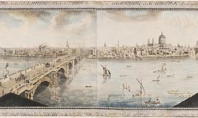 Image 2 Panorama of London by Robert Barker