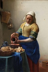 Fig 1 Vermeer Milkmaid